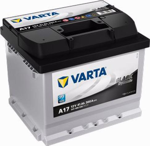 Varta 541400036 - Стартерная аккумуляторная батарея, АКБ autosila-amz.com