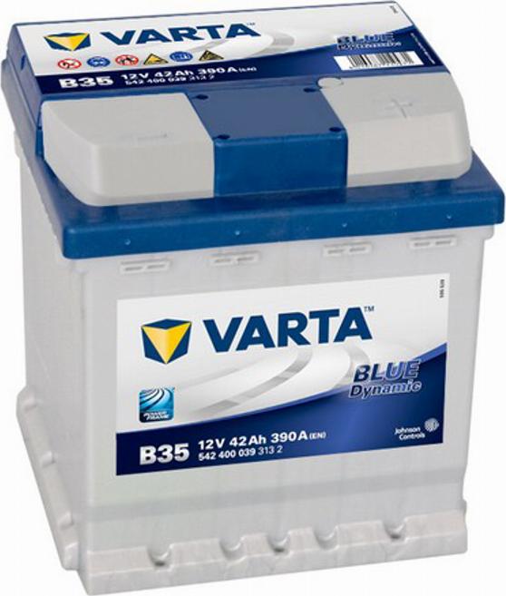Varta 542400039 - Стартерная аккумуляторная батарея, АКБ autosila-amz.com