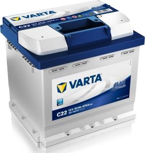 Varta 5524000473132 - Стартерная аккумуляторная батарея, АКБ autosila-amz.com