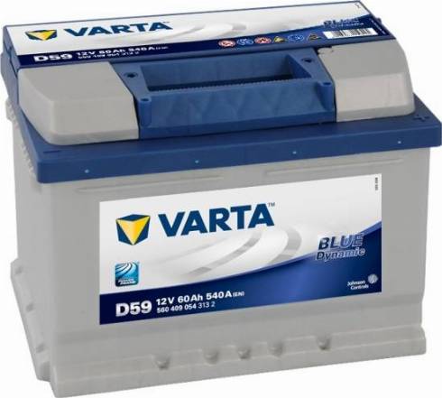 Varta 560409054 - Стартерная аккумуляторная батарея, АКБ autosila-amz.com
