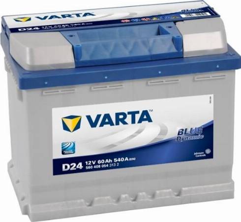Varta 560408054 - Стартерная аккумуляторная батарея, АКБ autosila-amz.com