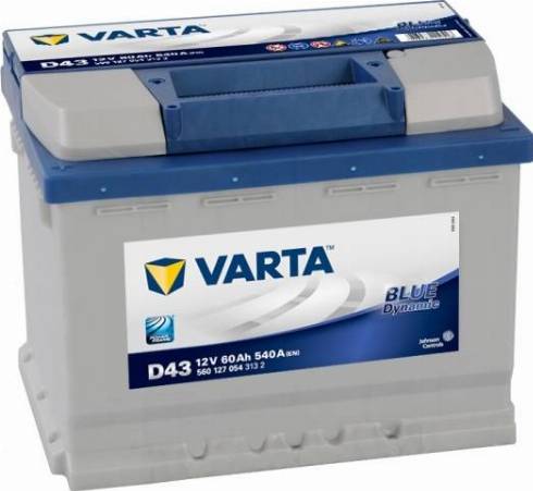 Varta 560127054 - Стартерная аккумуляторная батарея, АКБ autosila-amz.com