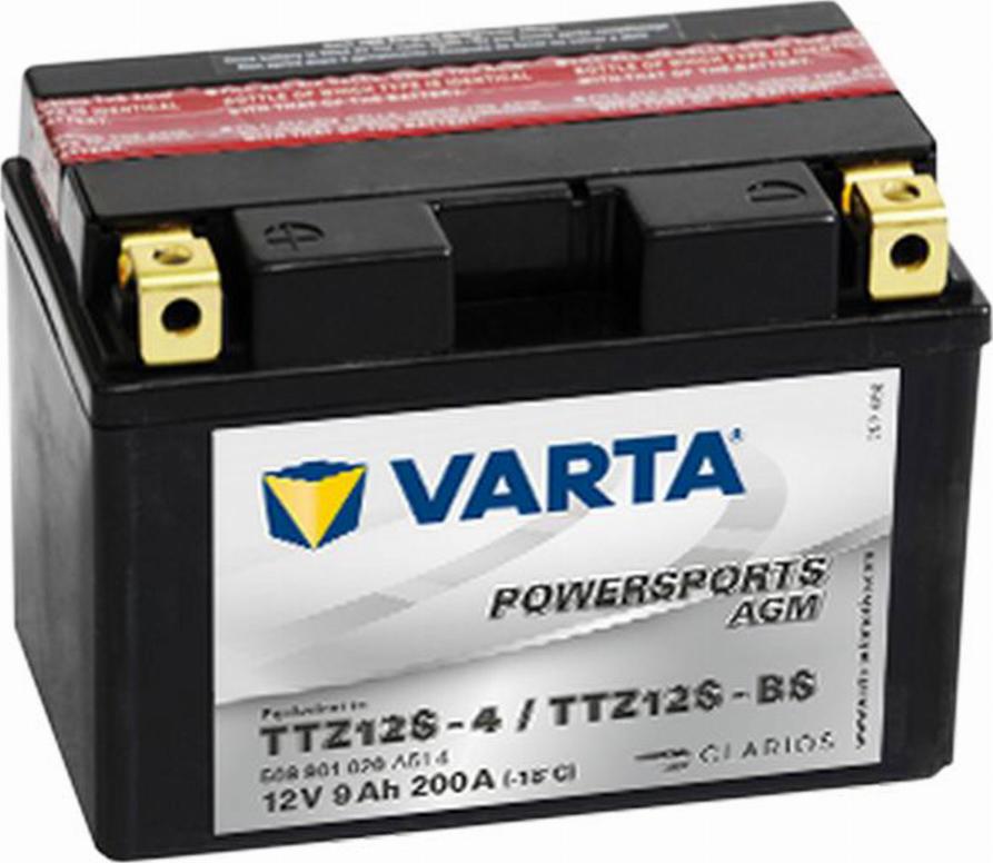 Varta 509901020 - Стартерная аккумуляторная батарея, АКБ autosila-amz.com