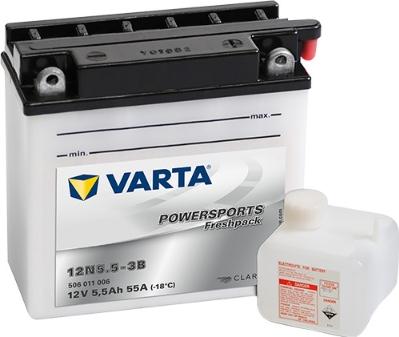 Varta 506011006I314 - Стартерная аккумуляторная батарея, АКБ autosila-amz.com