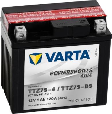 Varta 507902011A514 - Стартерная аккумуляторная батарея, АКБ autosila-amz.com