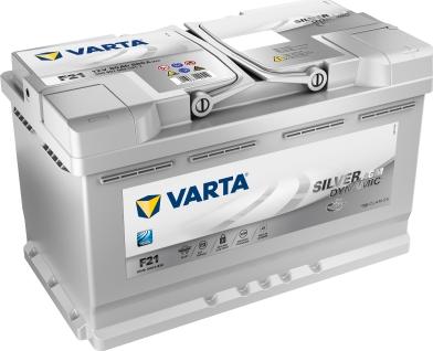 Varta 580901080D852 - Стартерная аккумуляторная батарея, АКБ autosila-amz.com
