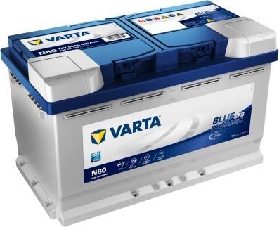 Varta 580500080D842 - Стартерная аккумуляторная батарея, АКБ autosila-amz.com