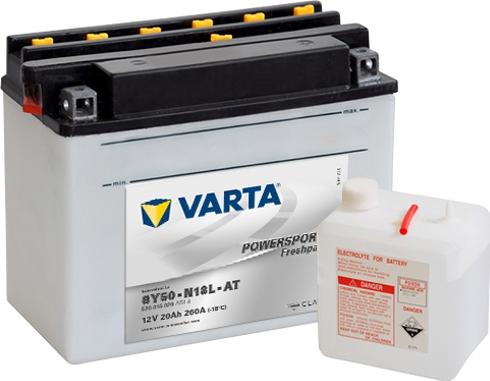 Varta 520016020A514 - Стартерная аккумуляторная батарея, АКБ autosila-amz.com