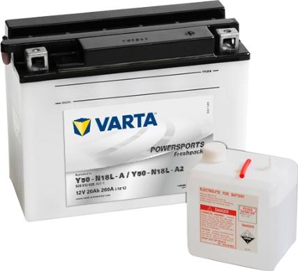 Varta 520012020A514 - Стартерная аккумуляторная батарея, АКБ autosila-amz.com