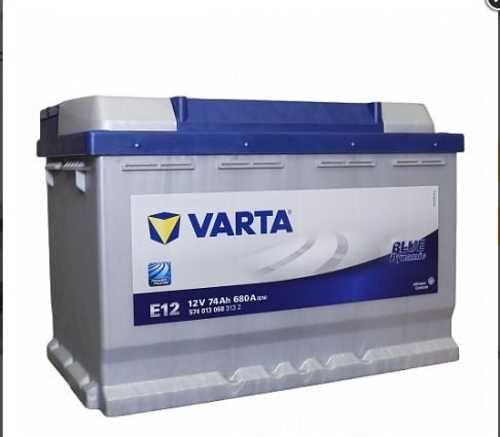 Varta 574013068 - Аккумулятор Varta 574013068 Blue Dynamic 74 Аxч плюс слева (E12) Германия 1/1 шт. autosila-amz.com