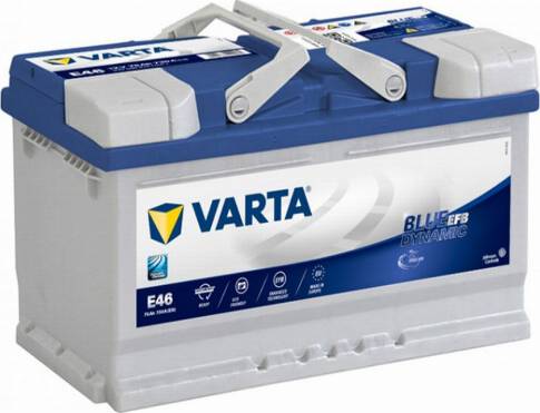 Varta 575500073 - Стартерная аккумуляторная батарея, АКБ autosila-amz.com
