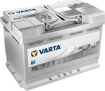 Varta 570901076D852 - Стартерная аккумуляторная батарея, АКБ autosila-amz.com