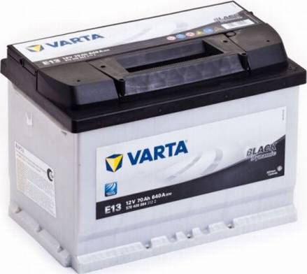 Varta 570409064 - Стартерная аккумуляторная батарея, АКБ autosila-amz.com