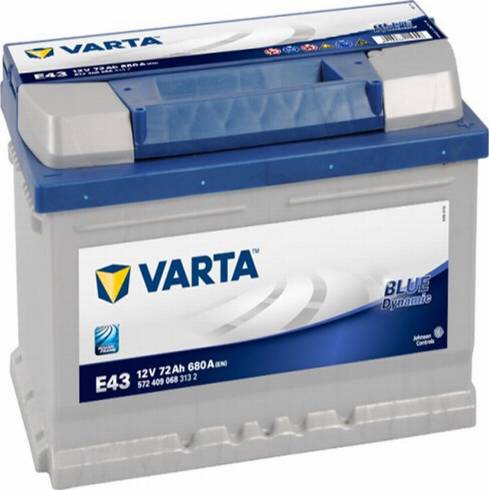 Varta 572409068 - Стартерная аккумуляторная батарея, АКБ autosila-amz.com
