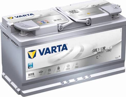 Varta 605901095 - аккумуляторная батарея! SILVER DYNAMIC AGM 19.5/17.9 евро 105Ah 950A 393/175/190 AGM\ autosila-amz.com