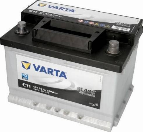 Varta BL553401050 - Стартерная аккумуляторная батарея, АКБ autosila-amz.com