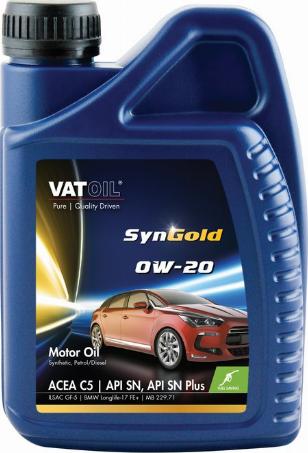 VatOil VTSYNGOLD0W20 - Моторное масло autosila-amz.com