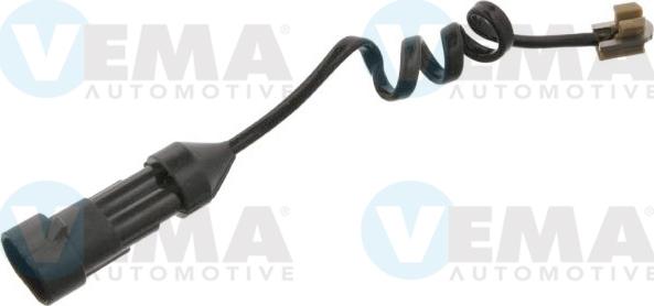 VEMA 117481 - Сигнализатор, износ тормозных колодок autosila-amz.com