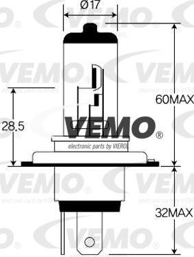 Vemo V99-84-0007 - лампа MB autosila-amz.com