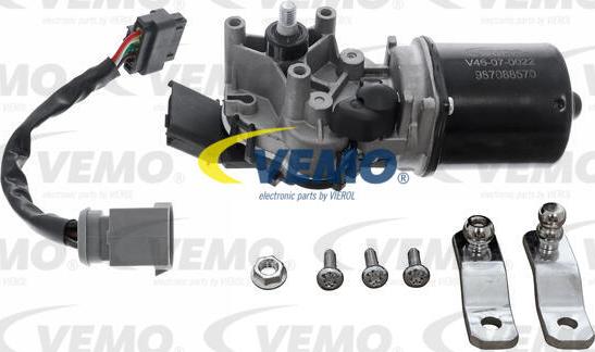 Vemo V46-07-0022 - Двигатель стеклоочистителя autosila-amz.com