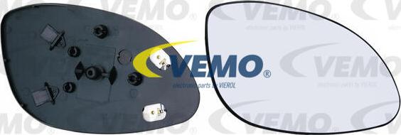 Vemo V40-69-0024 - Зеркальное стекло, наружное зеркало autosila-amz.com
