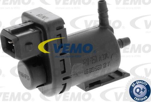 Vemo V40-63-0061 - Клапан, управление рециркуляция ОГ autosila-amz.com