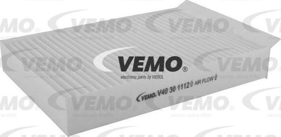 Vemo V40-30-1112 - Фильтр воздуха в салоне autosila-amz.com