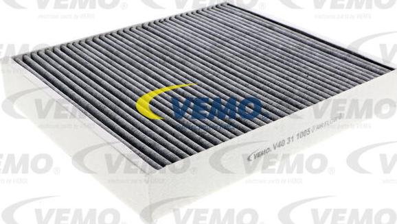Vemo V40-31-1005 - фильтр салона угольный Opel autosila-amz.com