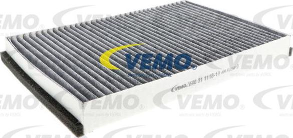 Vemo V40-31-1118-1 - Фильтр воздуха в салоне autosila-amz.com