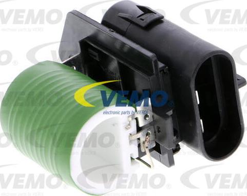 Vemo V40-79-0008 - Дополнительный резистор, электромотор - вентилятор радиатора autosila-amz.com
