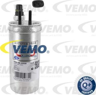 Vemo V52-06-0008 - Осушитель, кондиционер autosila-amz.com