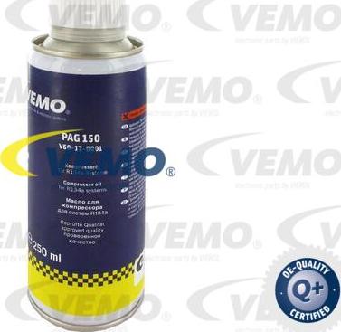 Vemo V60-17-0003 - Компрессор-масло autosila-amz.com