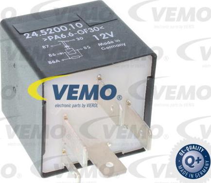 Vemo V15-71-0017 - Реле, топливный насос autosila-amz.com