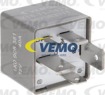 Vemo V15-71-1022 - Реле, рабочий ток autosila-amz.com