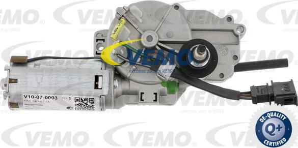 Vemo V10-07-0003 - Двигатель стеклоочистителя autosila-amz.com