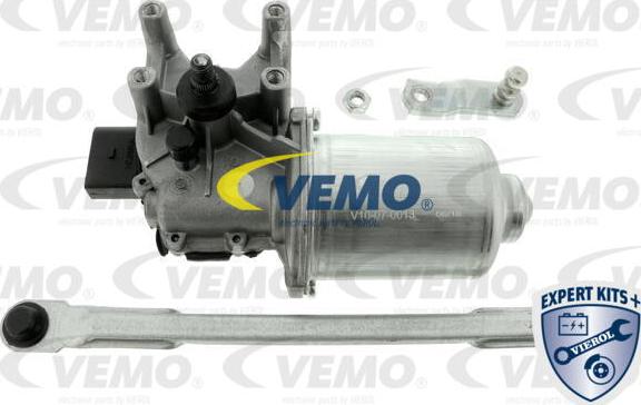 Vemo V10-07-0013 - Мотор стеклоочистителя передн SKODA FABIA II, ROOMSTER, ROOMSTER PRAKTIK 03.06-05.15 autosila-amz.com