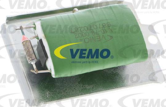 Vemo V10-79-0002 - Регулятор, вентилятор салона autosila-amz.com