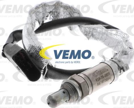 Vemo V10-76-0075 - Лямбда-зонд, датчик кислорода autosila-amz.com