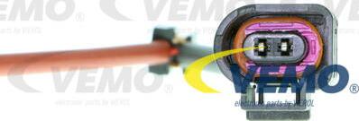 Vemo V10-72-1201 - Сигнализатор, износ тормозных колодок autosila-amz.com