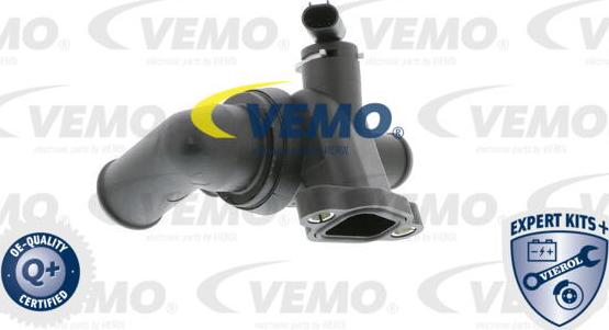 Vemo V30-99-0195 - Термостат охлаждающей жидкости / корпус autosila-amz.com