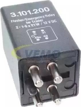 Vemo V30-71-0002 - Реле аварийной световой сигнализация autosila-amz.com