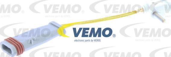 Vemo V30-72-0595 - Сигнализатор, износ тормозных колодок autosila-amz.com