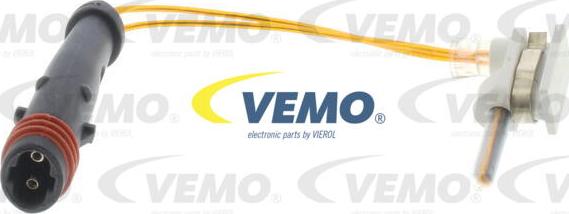 Vemo V30-72-0593-1 - Сигнализатор, износ тормозных колодок autosila-amz.com