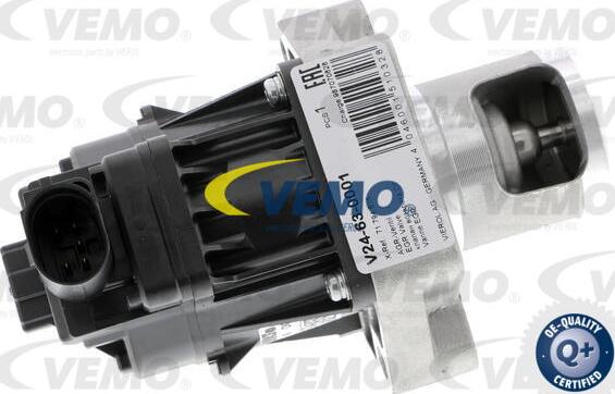 Vemo V24-63-0001 - Клапан возврата ОГ autosila-amz.com