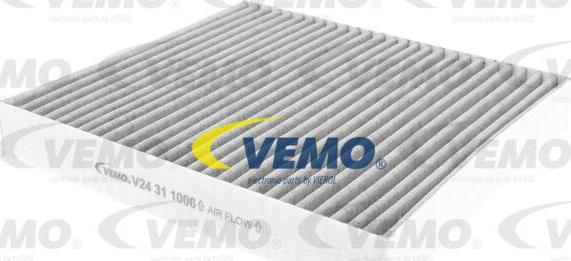 Vemo V24-31-1006 - Фильтр воздуха в салоне autosila-amz.com