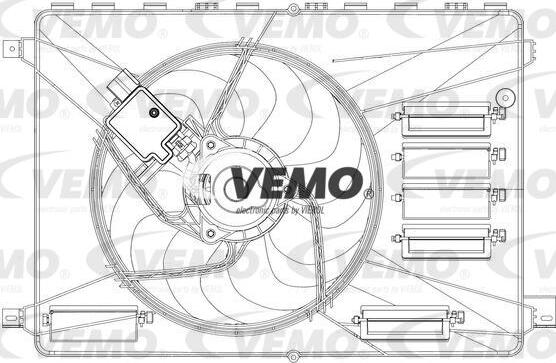 Vemo V25-01-1563 - Вентилятор, охлаждение двигателя autosila-amz.com