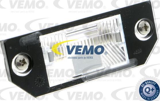 Vemo V25-84-0002 - Фонарь освещения номерного знака autosila-amz.com