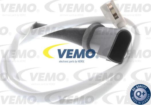Vemo V25-72-0185 - Сигнализатор, износ тормозных колодок autosila-amz.com