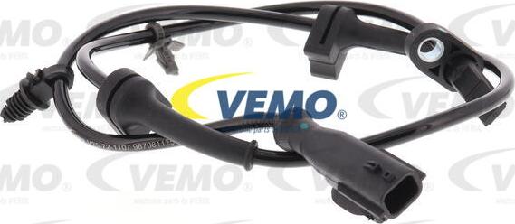 Vemo V25-72-1107 - Датчик ABS, частота вращения колеса autosila-amz.com