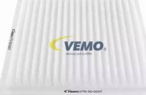 Vemo V70-30-0007 - Фильтр воздуха в салоне autosila-amz.com
